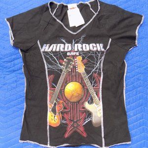 Hard Rock Cafe Montreal Capped Sleeve T Shirt